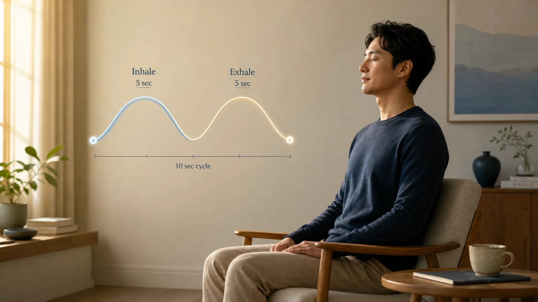 The 5-Second Pacing Rule: Breathing for Heart-Brain Coherence